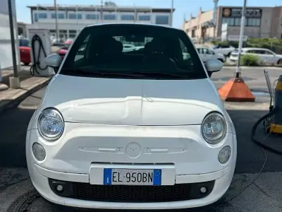 Usata Fiat 500 85 CV (62 kW) 2011 Bianco Berlina