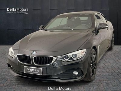 Usata BMW 420 Luxury Line 184 CV (135 kW) 2015 Nero Cabrio