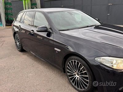 Begagnad BMW 530 M Sport 258 HK (189 kW) 2016 Blå Kombi