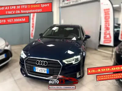 Gebraucht Audi A3 Sport 116 PS (85 kW) 2019 Blau Limousine