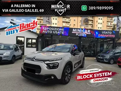 Usata Citroën C3 PureTech 83 CV (61 kW) 2022 Grigio Utilitaria