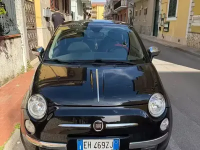Usata Fiat 500 75 CV (55 kW) 2008 Nero Berlina