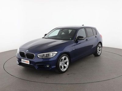 Usata BMW 120 Sport Line 190 CV (139 kW) 2018 Blu Utilitaria