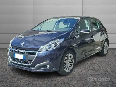 Begagnad Peugeot 208 Active 82 HK (60 kW) 2016 Blå Halvkombi