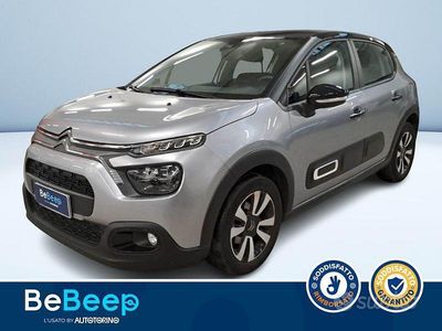 Usata Citroën C3 Shine 102 CV (75 kW) 2021 Grigio metallizzato Berlina