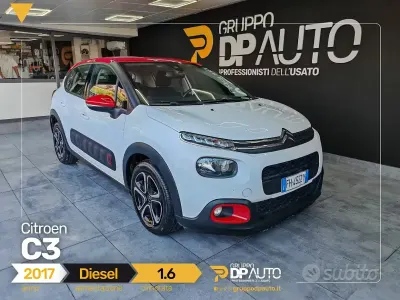 Usata Citroën C3 Shine 75 CV (55 kW) 2017 Bianco Berlina