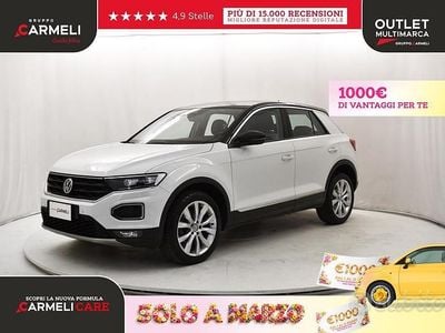 Usata VW T-Roc Advance 150 CV (110 kW) 2019 Bianco SUV