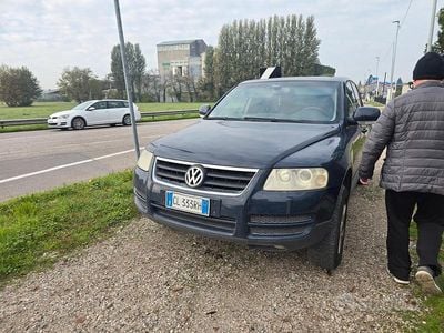 Usata VW Touareg R 174 CV (127 kW) 2004 Blu SUV