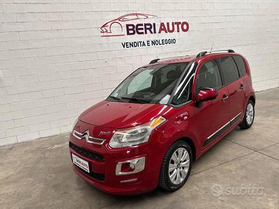 Usata Citroën C3 Picasso Exclusive 92 CV (67 kW) 2013 Rosso Monovolume