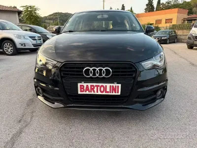 Usata Audi A1 S-Line 86 CV (63 kW) 2014 Nero Utilitaria
