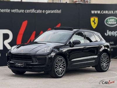 Usata Porsche Macan Turbo 265 CV (194 kW) 2022 Nero jet metallizzato SUV