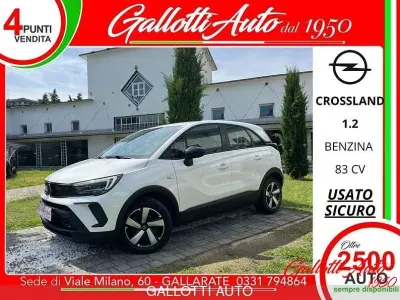 Usata Opel Crossland Edition 82 CV (60 kW) 2021 Bianco SUV