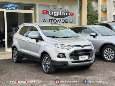 Second-hand Ford Ecosport Titanium 95 CP (69 kW) 2015 Argintiu SUV