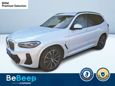 Usata BMW X3 M Sport 292 CV (214 kW) 2022 Bianco pastello SUV