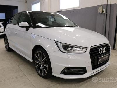 Usata Audi A1 S-Line 82 CV (60 kW) 2017 Bianco Utilitaria