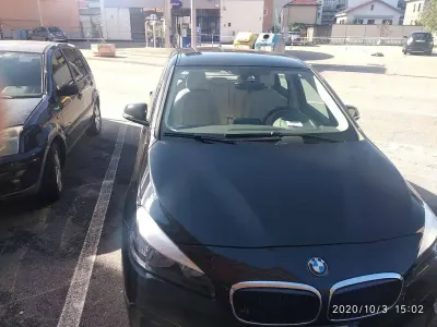Usata BMW 216 Active Tourer Advantage 116 CV (85 kW) 2016 Nero Monovolume