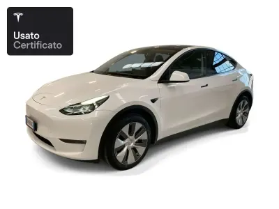 Usata Tesla Model Y Long Range AWD 258 kW (351 CV) 2023 Pearl white multicoat SUV