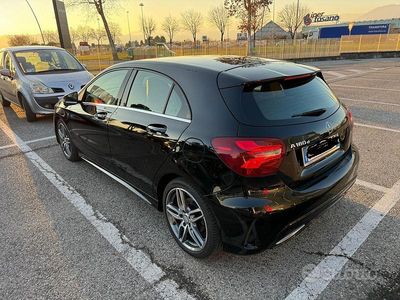 Usata Mercedes A180 109 CV (80 kW) 2015 Nero Berlina