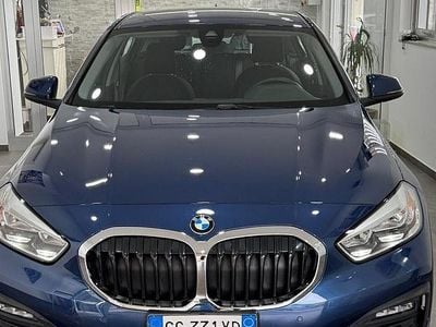 Usata BMW 116 Sport Line 115 CV (84 kW) 2020 Blu Utilitaria