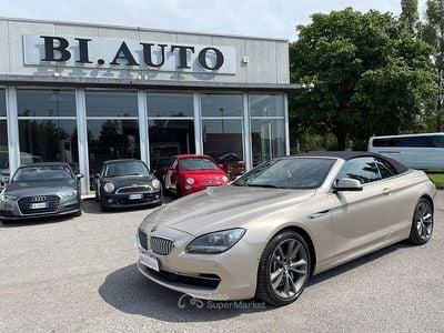 Begagnad BMW 650 Cabriolet 407 HK (299 kW) 2011 Brun Cab