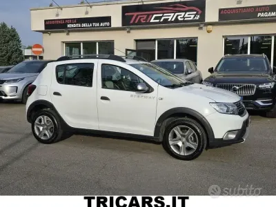 Brugt Dacia Sandero Stepway 90 HK (66 kW) 2017 Hvid Sedan