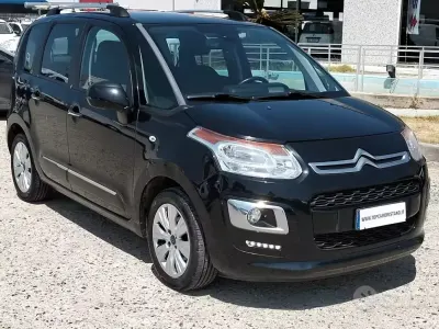 Usata Citroën C3 Picasso Exclusive 99 CV (72 kW) 2017 Nero Monovolume