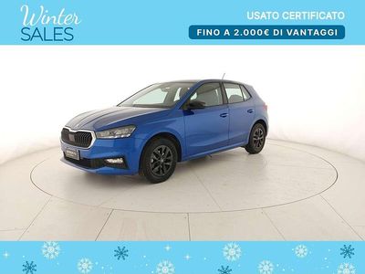 Blu race metallizzato Usata 2025 Skoda Fabia Berlina | 16.900 € (Buon prezzo)