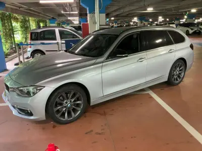 Usata BMW 320 Luxury Line 190 CV (139 kW) 2018 Argento Station wagon
