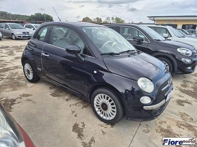 Usata Fiat 500 Lounge 95 CV (69 kW) 2011 Blu Utilitaria