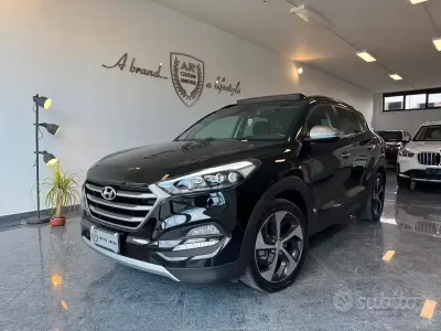 Käytetty Hyundai Tucson Edition 141 HP (103 kW) 2017 Musta Katumaasturi