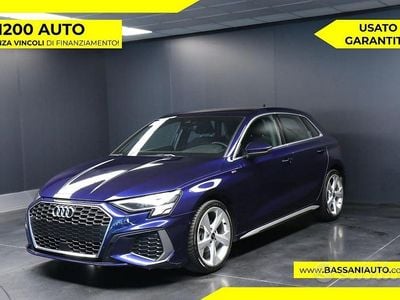 Usata Audi A3 S-Line 116 CV (85 kW) 2024 Blu Berlina