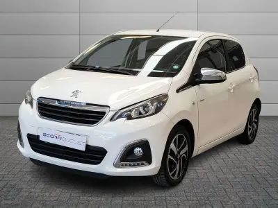 Usata Peugeot 108 Allure 72 CV (52 kW) 2018 Bianco Utilitaria
