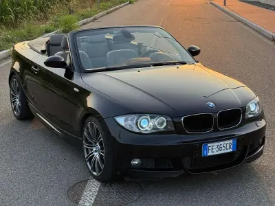 Usata BMW 120 Cabriolet M Sport 177 CV (130 kW) 2009 Nero Cabrio