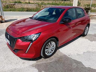 Usata Peugeot 208 Active 101 CV (74 kW) 2022 Rosso Utilitaria