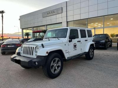 Usata Jeep Wrangler Unlimited Sahara 200 CV (147 kW) 2018 Bianco SUV