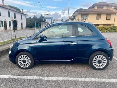 Usata Fiat 500 Lounge 69 CV (50 kW) 2018 Blu Utilitaria