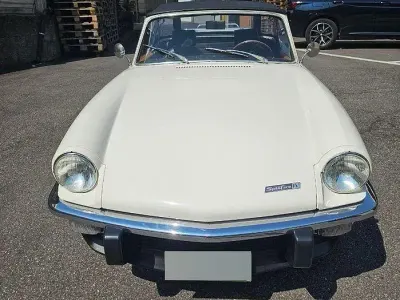 Usata Triumph Spitfire 1970 Bianco Cabrio