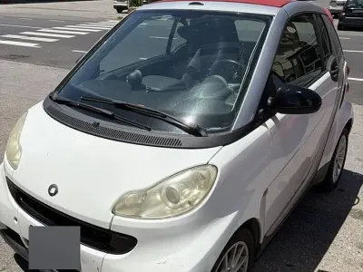 Usata Smart ForTwo Cabrio Passion 71 CV (52 kW) 2009 Bianco Cabrio