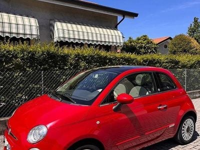 Usata Fiat 500 Lounge 69 CV (50 kW) 2011 Rosso Utilitaria