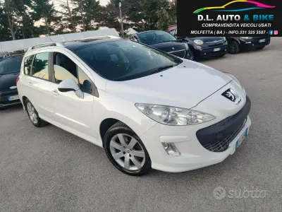 Usata Peugeot 308 140 CV (102 kW) 2011 Bianco Station wagon
