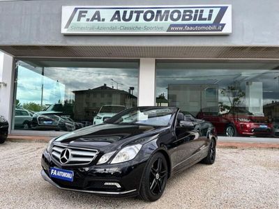 usata Mercedes E200 CGI Cabrio BlueEFF. Avantgarde Autom. *TG MERCEDES