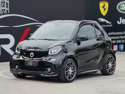Usata Smart ForTwo Cabrio Brabus Xclusive 109 CV (80 kW) 2017 Nero Cabrio