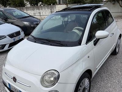 Usata Fiat 500 Lounge 75 CV (55 kW) 2008 Bianco Berlina
