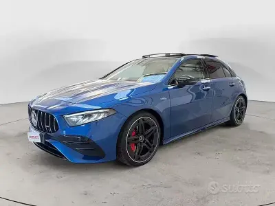 Usata Mercedes A35 AMG AMG line 306 CV (225 kW) 2024 Blu/azzurro Berlina