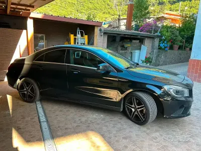 Usata Mercedes CLA200 Executive 136 CV (100 kW) 2014 Nero Berlina