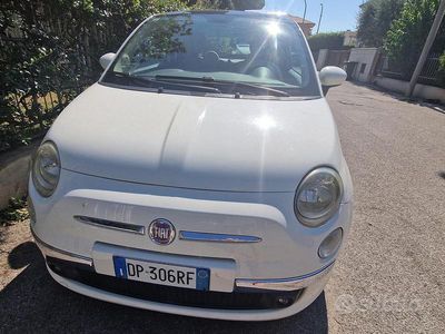 Usata Fiat 500 Lounge 69 CV (50 kW) 2008 Bianco Utilitaria