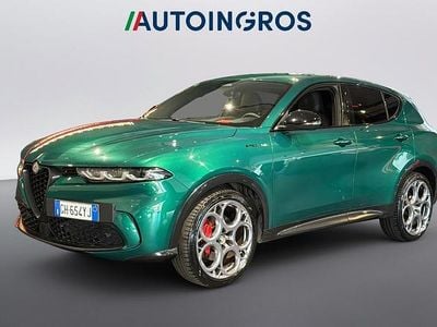Usata Alfa Romeo Tonale Edizione Speciale 131 CV (96 kW) 2022 Verde SUV