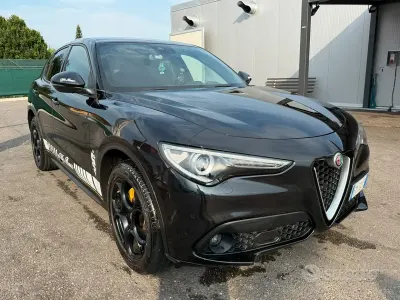 Usata Alfa Romeo Stelvio 210 CV (154 kW) 2017 Nero SUV