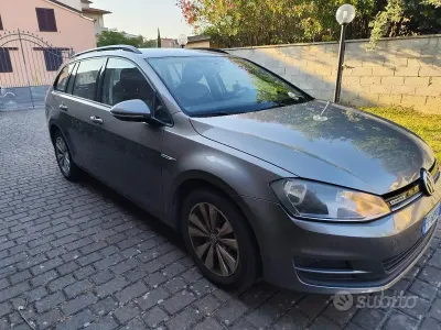 Usata VW Golf VII 110 CV (80 kW) 2016 Grigio Station wagon