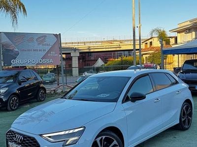 Usata Audi A3 Advanced 116 CV (85 kW) 2021 Bianco Berlina